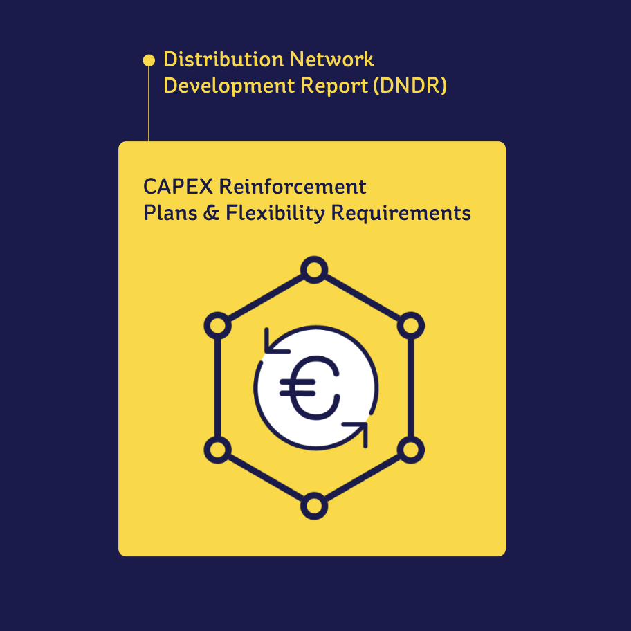 Graphics representing euro symbol with arrows cycling up and down