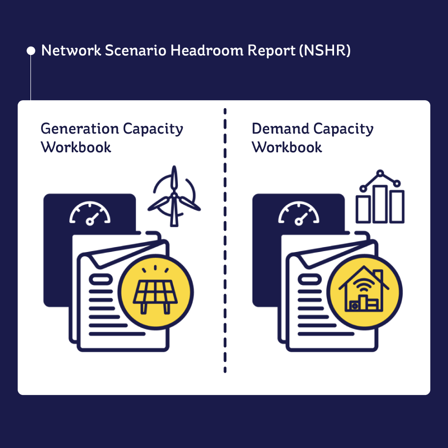 Graphics representing 2 workbooks